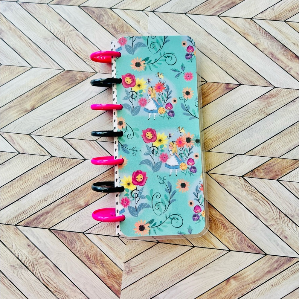 Happy planner skinny mini size undated alice in wonderland - Picture 5 of 16
